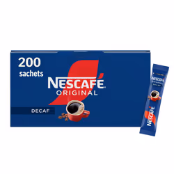 NESCAF? Original Decaf Instant Coffee Sachets - 200 x 1.8g Sticks