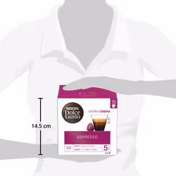 NESCAF? Dolce Gusto Espresso Coffee Pods (Pack of 3, Total 90 Capsules)