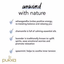 Pukka Herbs | Peace Organic Herbal Tea Box | Tea Infusion With Chamomile, Spearmint and Ashwagandha | Perfect For Calming & Sleep | Caffeine Free | 4