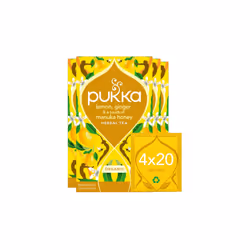 Pukka Herbs | Organic Lemon, Ginger & Manuka Honey Herbal Tea Box | Immune Boosting Infusion With Turmeric | Ideal For Daily ...