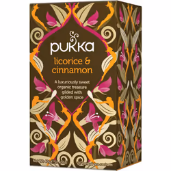 Pukka Herbs | Licorice and Cinnamon Organic Herbal Tea Box | Infusion With Cardamom, Cocoa and Chicory | Perfect For Feeling ...