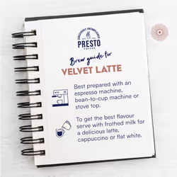 Presto Coffee | Velvety Smooth Speciality Coffee Beans 1kg | Dark Roast | Chocolate & Almond Notes | Rainforest Alliance Certified 50/50 Blend |