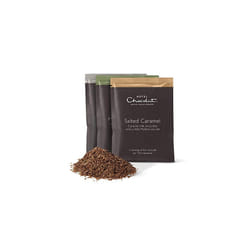 Hotel Chocolat Everything Hot Chocolate Sachet Selection - Luxury Chocolate Flakes - Pack of 20 Single-Serve Sachets, 700g - Different Recipes