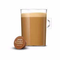 NESCAF? Dolce Gusto Cafe Au Lait Coffee Pods - total of 90 Capsules- Medium Roasted Coffee with Milk - Intensity 7 (3 Packs)