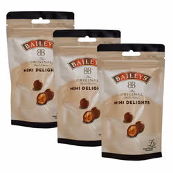 Baileys The Original Irish Cream Mini Delights - Milk Chocolate Truffles 102G x 3 Packs
