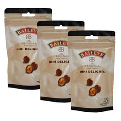 Baileys The Original Irish Cream Mini Delights - Milk Chocolate Truffles 102G x 3 Packs