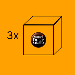 NESCAF? Dolce Gusto Latte Macchiato Coffee Pods (Pack of 3, Total 90 Capsules)
