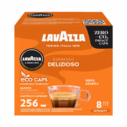 Lavazza, A Modo Mio Espresso Delizioso, Coffee Capsules, 100% Arabica, Sweet Taste, Intensity 8/13, Medium Roasting, Composta ...