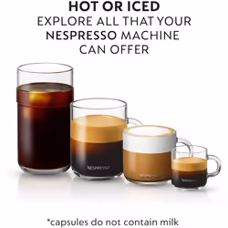 Vertuo line Flavored Assortment. Caramel, Vanilla and Hazelnut Total of 30 capsules for Nespresso