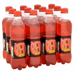 BARR since 1875, 12 Pack Red Kola Cola, Low Sugar Fizzy Drink "Fizzingly Fun" - 12 x 500ml Bottles