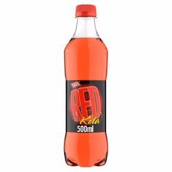 BARR since 1875, 12 Pack Red Kola Cola, Low Sugar Fizzy Drink "Fizzingly Fun" - 12 x 500ml Bottles