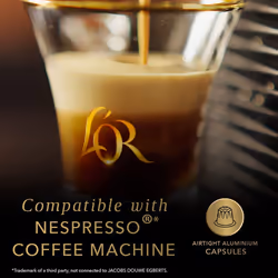 L'OR Origins Colombia Coffee Pods x20 (Pack of 10, Total 200 Capsules)