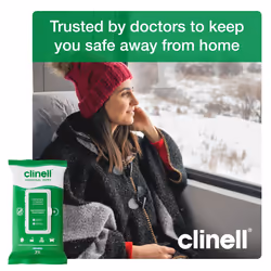 Clinell Universal Cleaning and Disinfecting Wipes for Home - Pack of 16 - 70 XL Wipes per Pack (1120 Wipes) - with Moisture Lock Lid - Kills 99.99% of