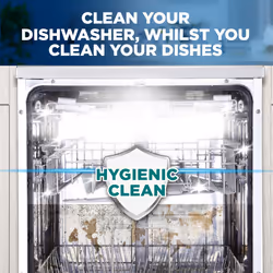 Finish in Wash Dishwasher Cleaner | Original | Pack of 8 x 3 Tabs|Cleans Hidden Grease & Grime