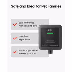 eufy Hard Floor Cleaner for Robot Vacuum Omni S1 and S1 Pro, Safe and Gentle for Hand, Automatically Mix without Manual Dilution, 600ml