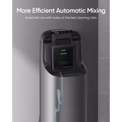 eufy Hard Floor Cleaner for Robot Vacuum Omni S1 and S1 Pro, Safe and Gentle for Hand, Automatically Mix without Manual Dilution, 600ml