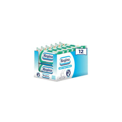 Regina Moist Toilet Tissue Chamomile ? 12 Pack, Each with 42 Flushable Wet Wipes ? Gently Nourishing with Soothing Chamomile and Aloe Vera Extract ?