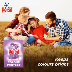 Persil Colour Protect Washing Powder keeps colours bright for outstanding stain removal in cold washes 84 washes (4x 1.05 kg)