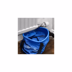 Faithfull Waterproof Collapsible Bucket - Strong, Lightweight & Compact Container with 12L Capacity