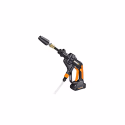 WORX WA4037 Hydroshot Turbo Water Nozzle Accessory, Black