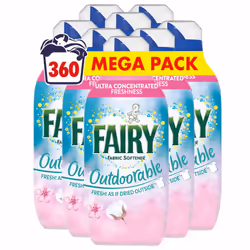 Fairy Outdoorable Fabric Conditioner, Cherry Blossom and Nordic Cotton, 360 Washes (8x45), Ultra Concentrated Formula For Sen ...
