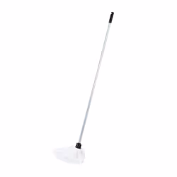 Addis Cotton Mop Made from Recycled Cotton with 3 Piece Handle in Metallic and Grey. Easy To Assemble