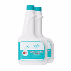 eufy RoboVac Hard Floor Cleaning Solution (2 Bottles), Compatible with X10 Pro Omni, C20 Omni, X9 Pro, X8 Pro Series, L60 Hyb ...