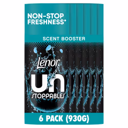 Lenor Unstoppables Fresh, 6 Packs x 155g - Scent Booster, Freshness That Lasts From Wash to Wash