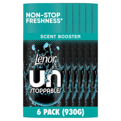 Lenor Unstoppables Fresh, 6 Packs x 155g - Scent Booster, Freshness That Lasts From Wash to Wash