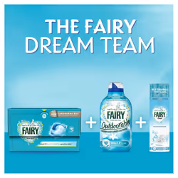 Fairy Outdoorable Fabric Conditioner, 360 Washes (8x45), Ultra Concentrated Formula For Sensitive Skin, Dermatologically Tested