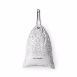 Brabantia PerfectFit Bin Liners (Size H/50-60 Litre) Thick Plastic Trash Bags with Tie Tape Drawstring Handles (40 Bags)