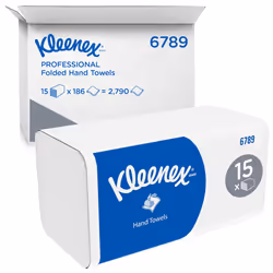 Kleenex Paper Towels with Interfold, V-Fold 2-Ply Hand Towels, Ultra-Absorbent, Tear-Resistant, FSC & European Ecolabel Certi ...