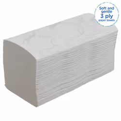 Kleenex Paper Towels with Interfold, V-Fold 2-Ply Hand Towels, Ultra-Absorbent, Tear-Resistant, FSC & European Ecolabel Certified, Compatible with
