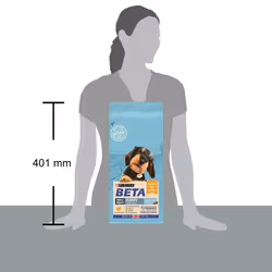 BETA Puppy Small Breed Chicken Dry Dog Food 2kg, (Pack of 4)