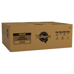 PEDIGREE Senior Dog Food Pouches Chunks in Jelly 84 x 100 g Multipack