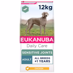 Eukanuba Sensitive Joints Mobility Support Complete Dry Dog Food for Adult Dogs with Chicken 12 kg