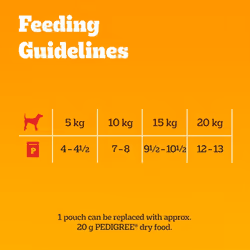 Pedigree Mixed Selection in Jelly 40 Pouches, Adult Wet Dog Food, Megapack (40 x 100 g)