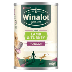 WINALOT Classics Mixed in Jelly Turkey & Lamb Wet Dog Food 12x400g