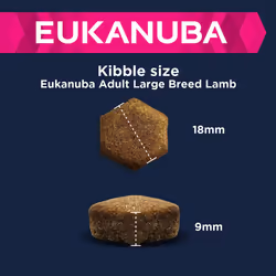 Eukanuba Complete Dry Dog Food for Adult Large and Giant Breeds with Lamb and Rice 12 kg