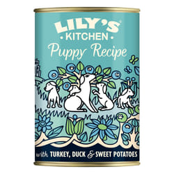 Lily's Kitchen Puppy Recipe With Turkey Wet Dog Food (6 x 400 g)