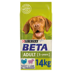 BETA Turkey and Lamb Adult Dry Dog Food 14kg
