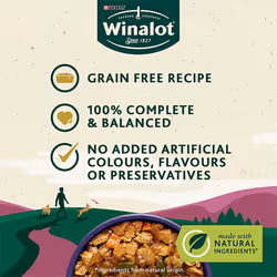 Winalot Meaty Chunks Mixed in Jelly Wet Dog Food 80x100g