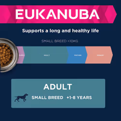 Eukanuba Complete Dry Dog Food for Adult Small Breeds with Fresh Chicken 3 kg