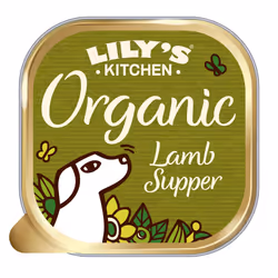 Lily?s Kitchen Made with Natural Ingredients Adult Wet Dog Food Tray Organic Lamb 11 x 150g