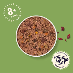 Lily's Kitchen Made with Natural Ingredients Wet Dog Food Tin Senior Recipe with Turkey 6 x 400g
