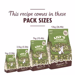 Lily?s Kitchen Made with Natural Ingredients Adult Dry Dog Food Shepherd?s Pie Balanced Recipe 7kg Bag