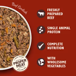 Lily's Kitchen Natural Adult Dog Wet Food, Beef Goulash, 6 x 400g