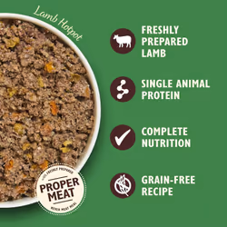 Lily's Kitchen Natural Adult Dog Food Wet Tins - Lamb Hotpot - Complete Meal Recipes (6 Tins x 400g)