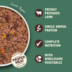 Lily's Kitchen Made with Natural Ingredients Lamb Tagine Adult Wet Dog Food 6 x 400g