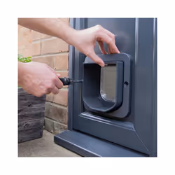 SureFlap Microchip Cat Flap Grey/White (Grey)